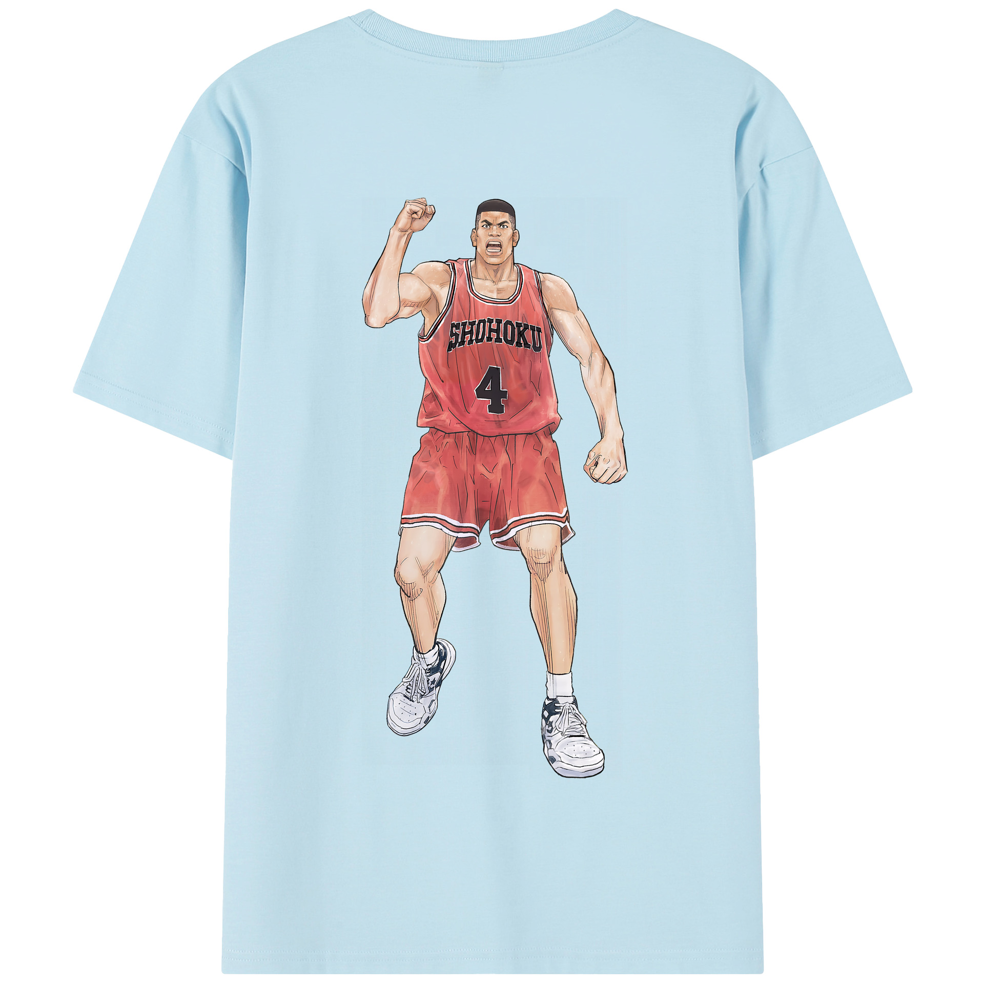 （画像用） SLAM DUNK／スラムダンク 綿100％半袖Tシャツ（背面プリント）
